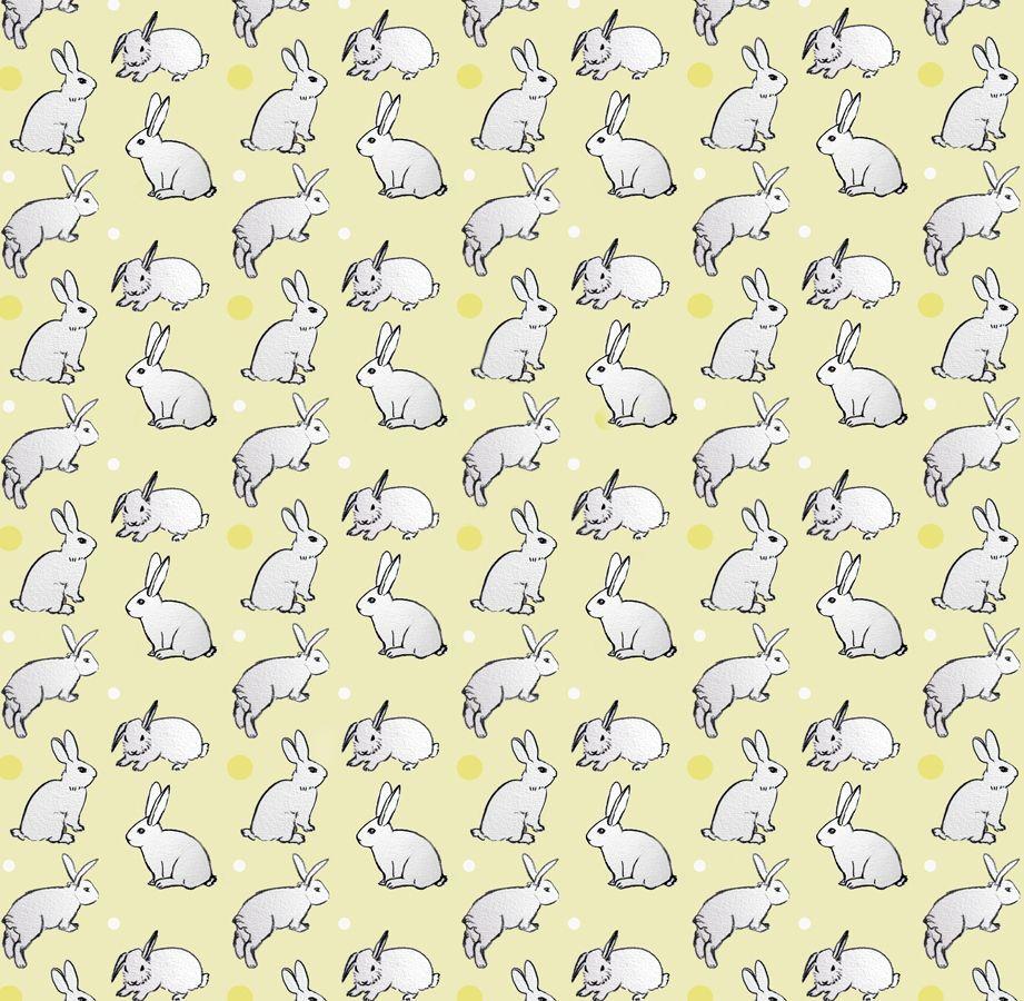 Bunny Pattern Wallpaper Free Bunny Pattern