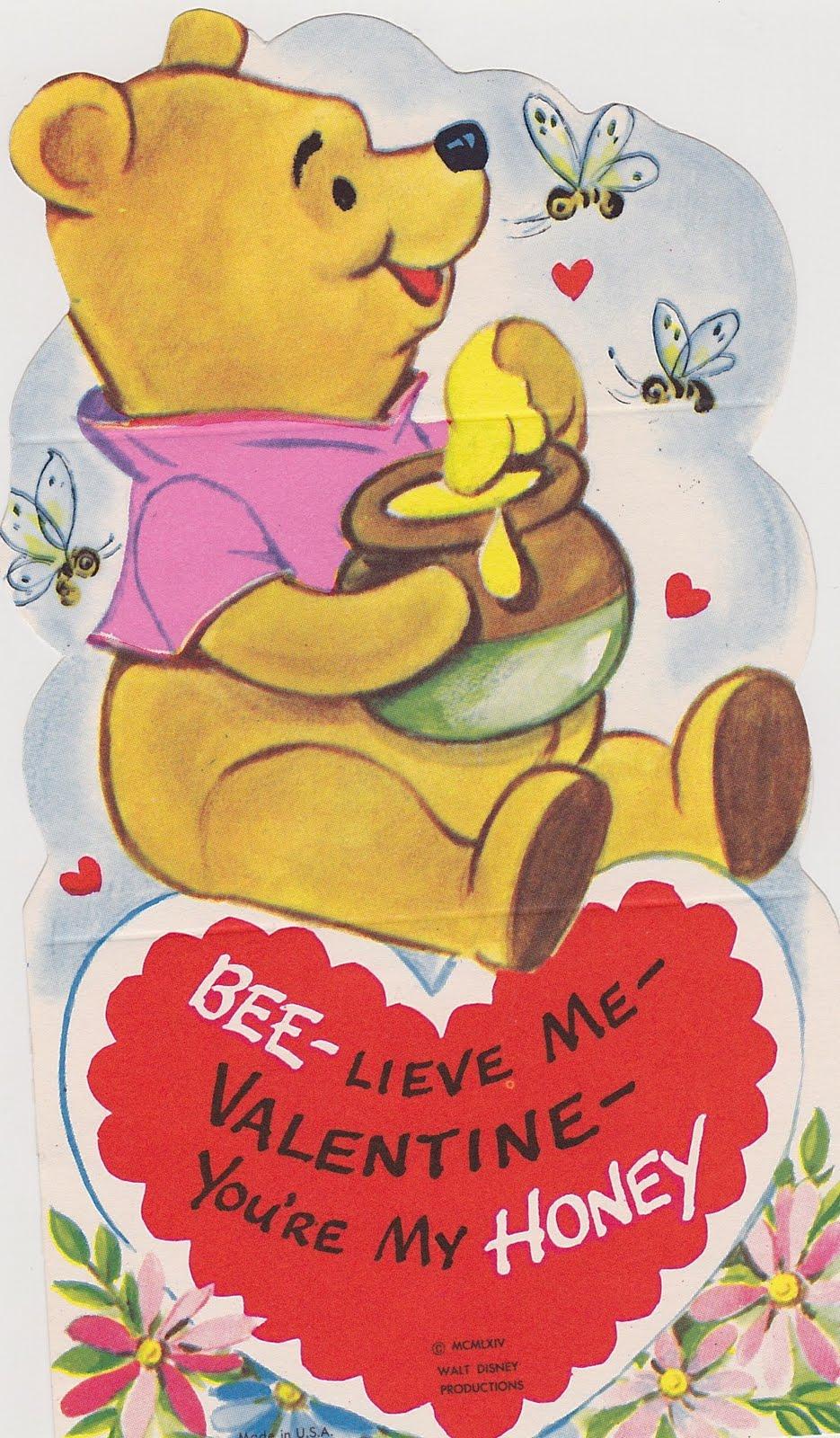 Winnie The Pooh Valentines Day Clipart