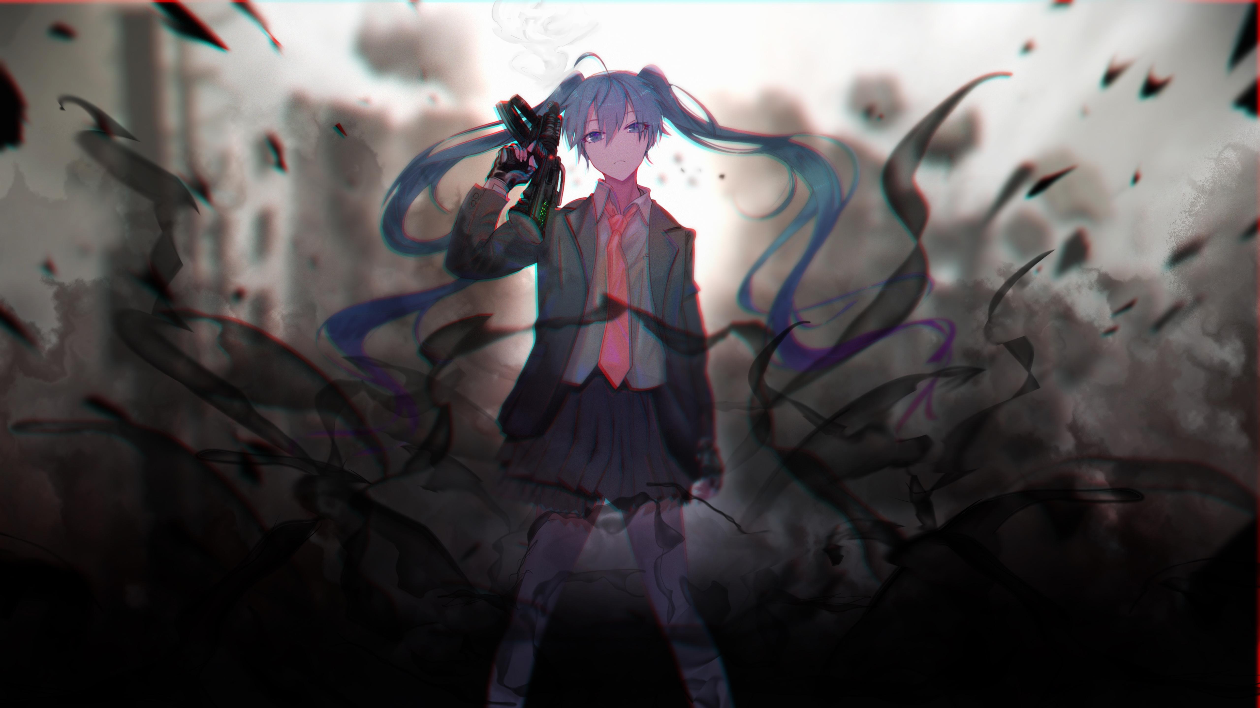 Vocaloid Hatsune Miku 2019 5K Wallpaper, HD Anime