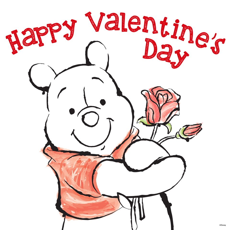 Winnie The Pooh Valentines Day Drawing