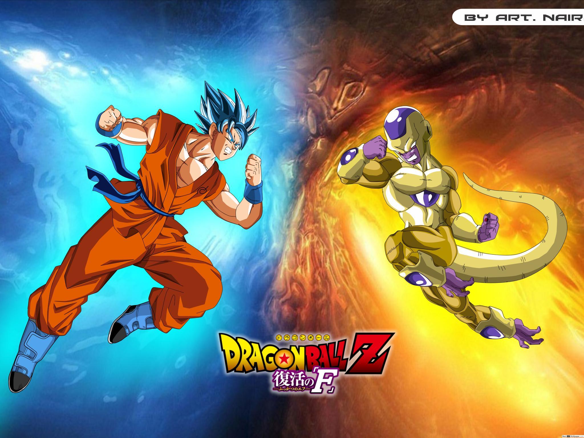 Dragon ball Z: The resurrection of Freeza HD wallpaper download