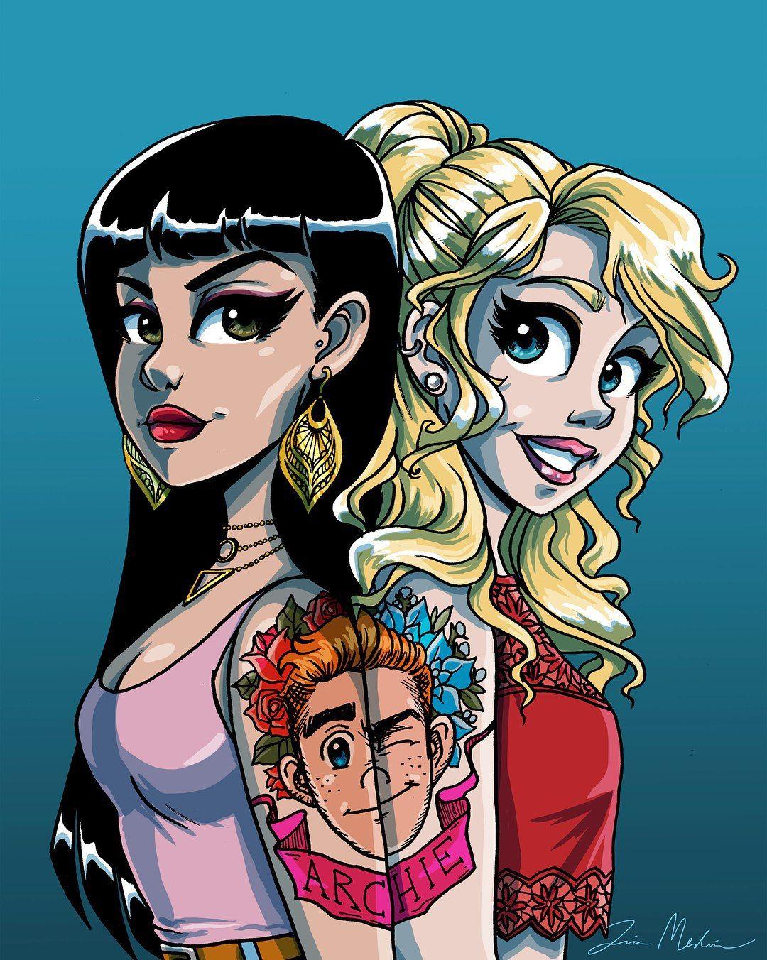 Riverdale Veronica Lodge Betty Cooper. Riverdale characters