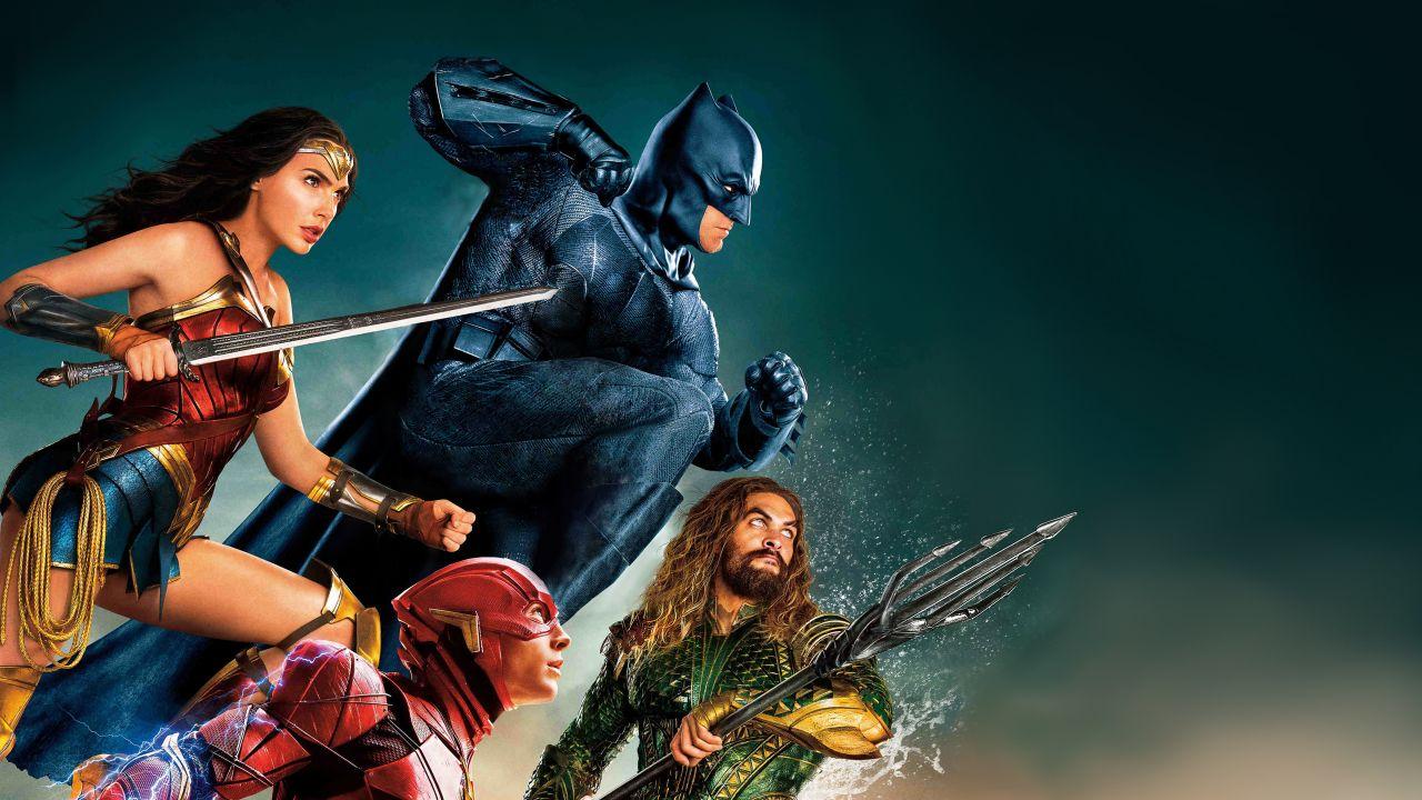 Wallpaper Justice League, Wonder Woman, Batman, The Flash