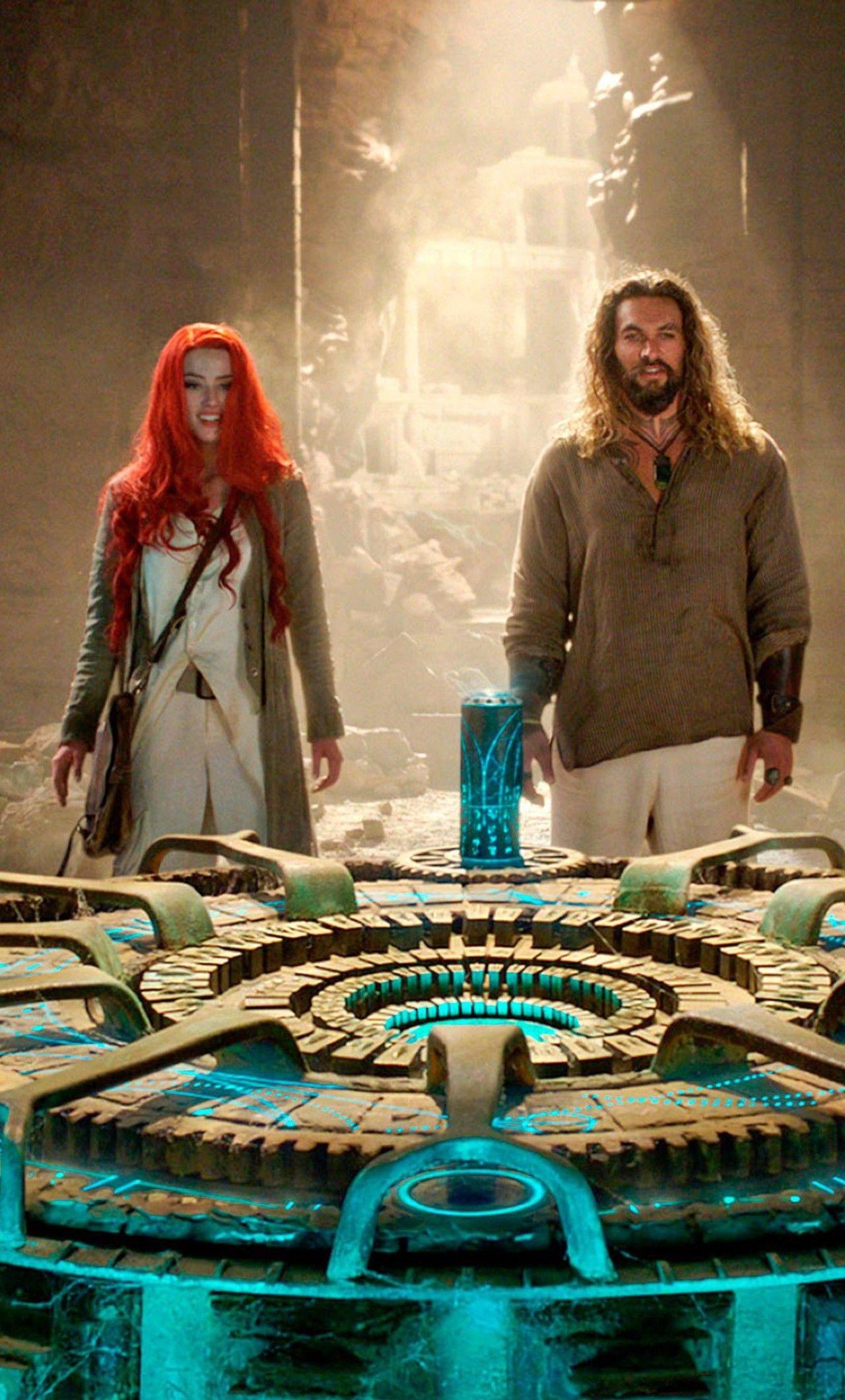 Free download 1280x2120 Aquaman And Mera Still From Movie