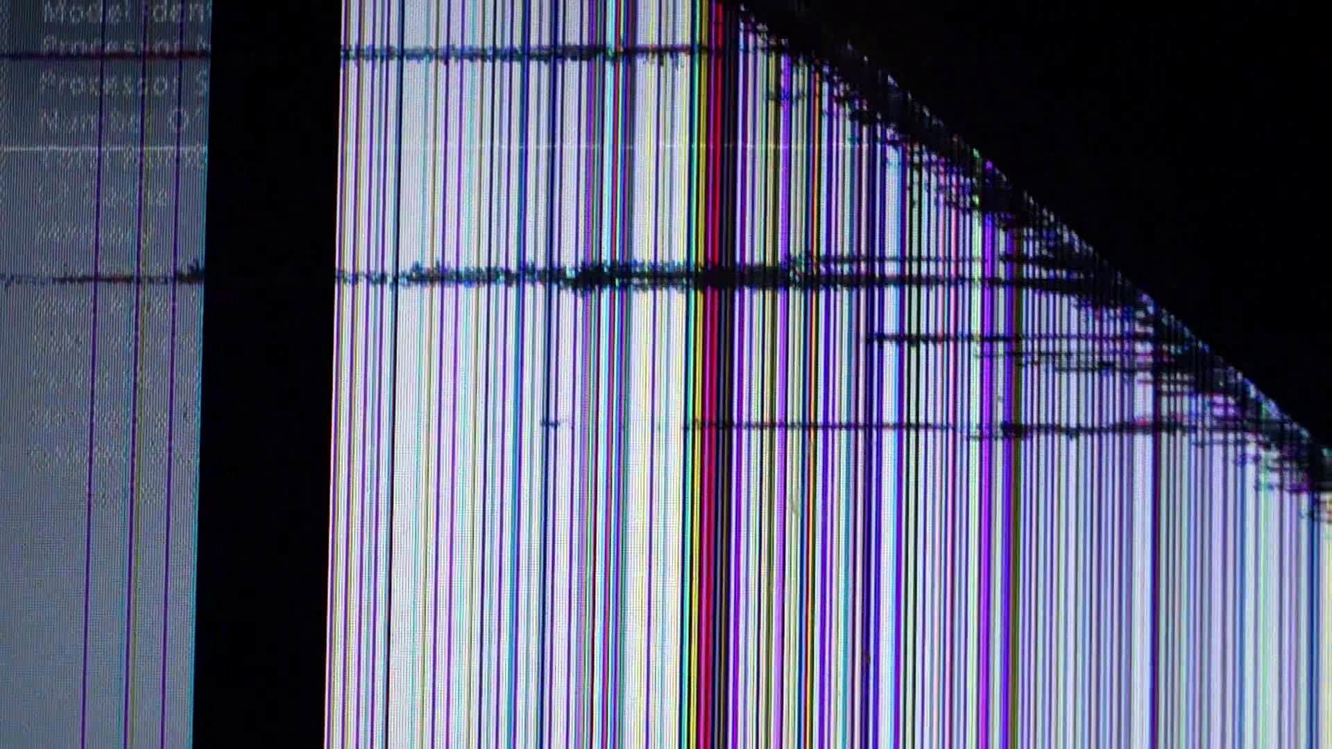 Broken Computer Cracked Screen Background