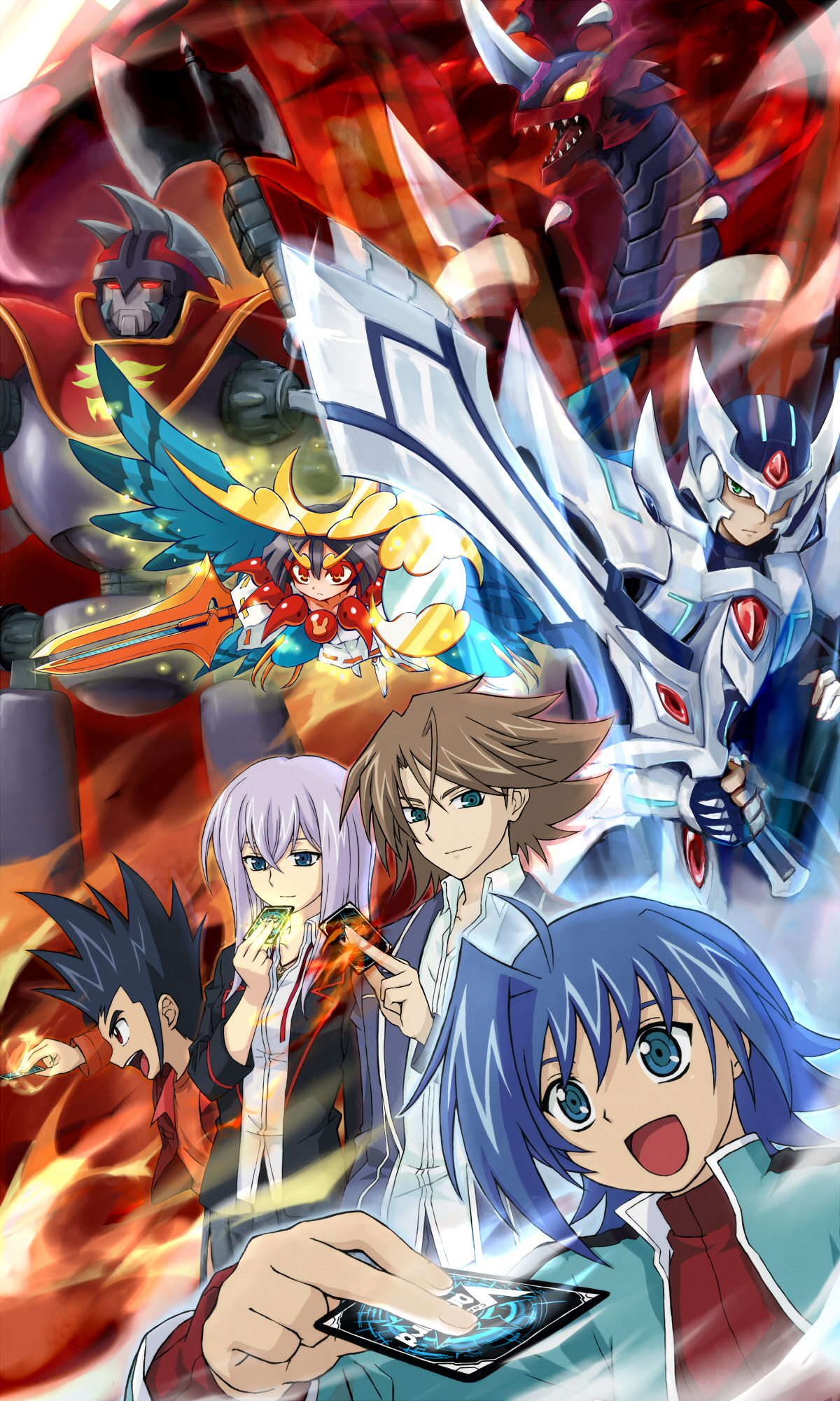 With 2 New Anime and a Smartphone Game, There's Lots of Cardfight!! Vanguard  To Go Around This Year