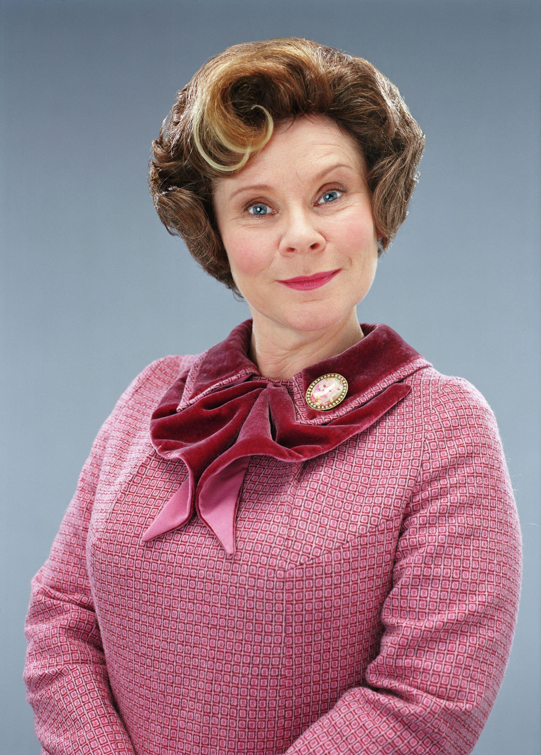 Imelda Staunton as Dolores Umbridge in Harry Potter and