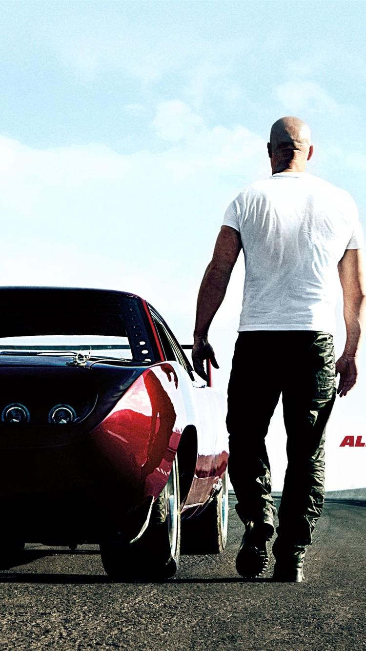 Vin Diesel In Fast And Furious 6 750x1334 IPhone 8 7 6 6S