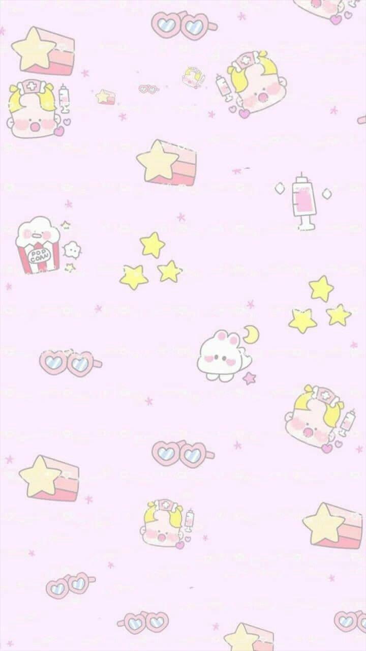 Wallpaper Kawaii. Cute pastel wallpaper, Pastel iphone wallpaper, Cute pastel background