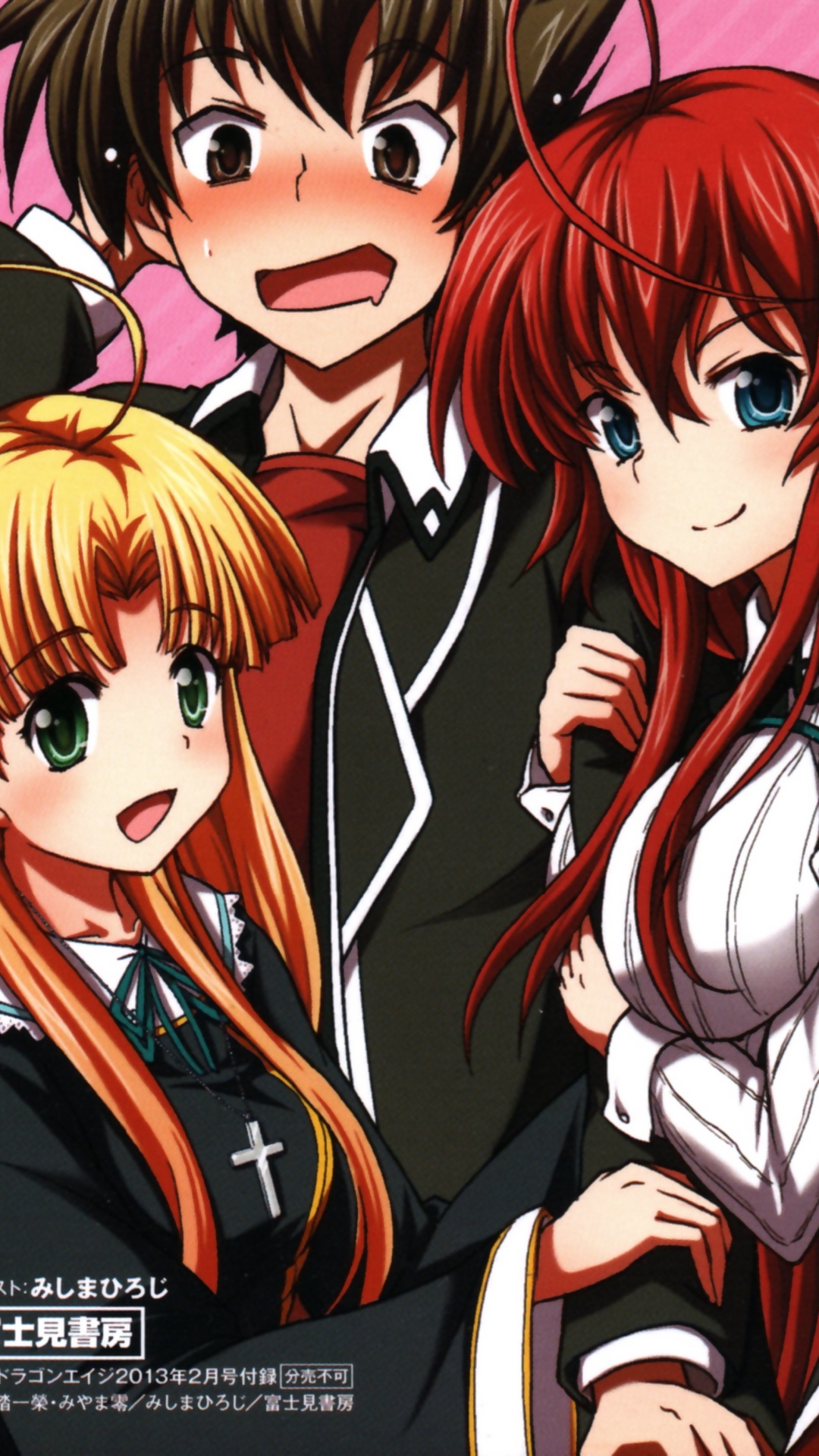 Anime High School DxD (1080x1920) Wallpaper