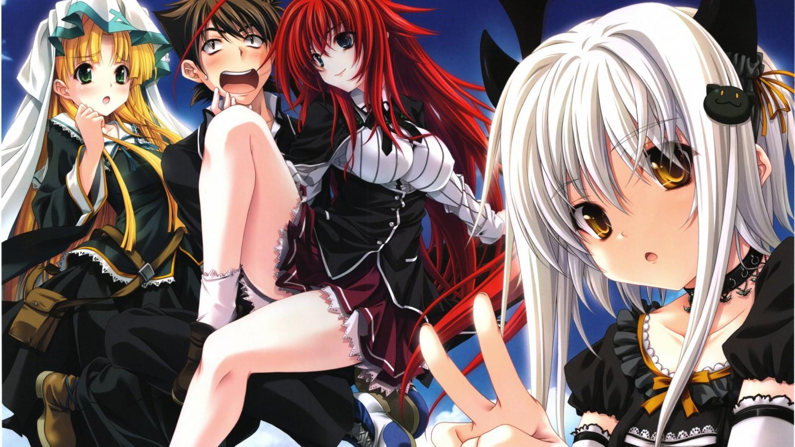 Download 1600x900 Highschool DxD Argento Asia Wallpaper