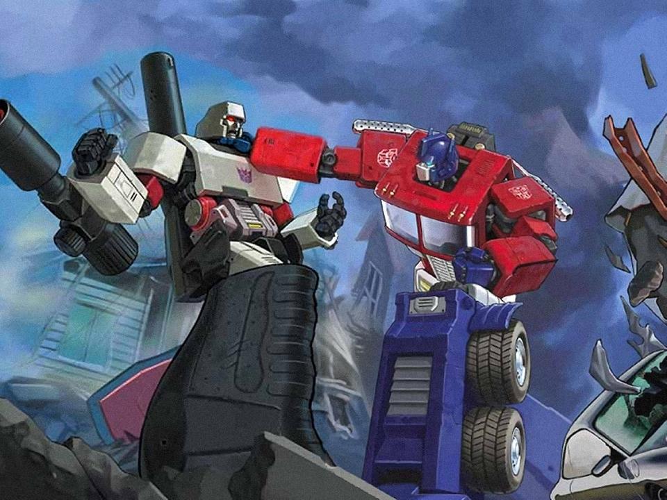 Transformers Prime Optimus Prime vs Megatron giocattolo