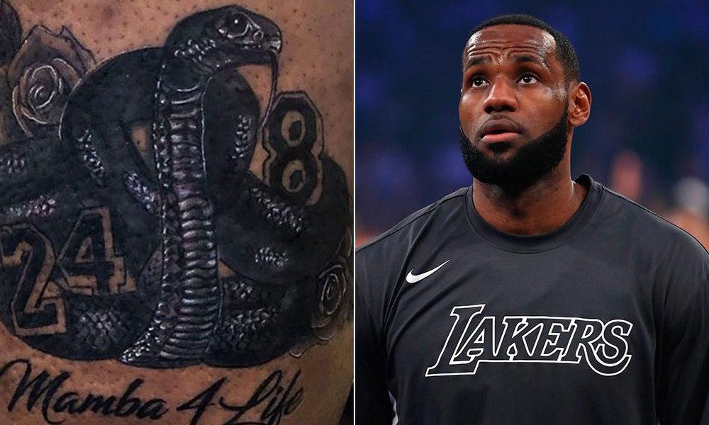 Lebron James tattoo Kobe Bryant wallpapers.