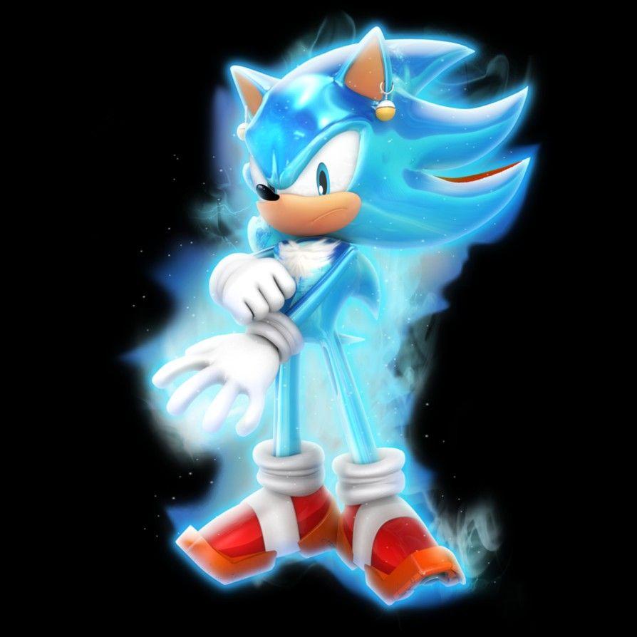 Shadic the hedgehog (Super Sayian Blue). Sonic the hedgehog