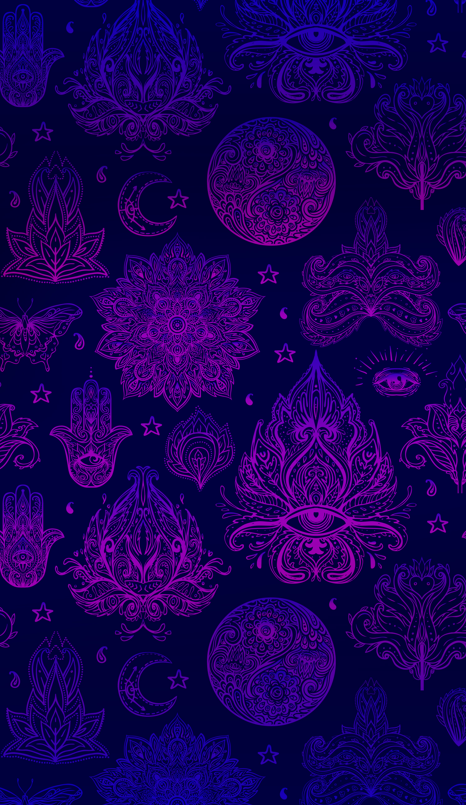 Purple Boho Wallpapers - Wallpaper Cave