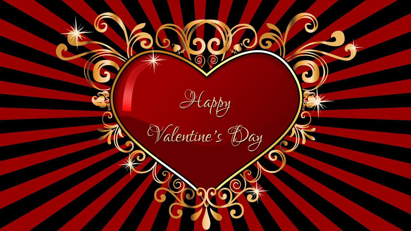 Valentine's Day Hearts Wallpaper