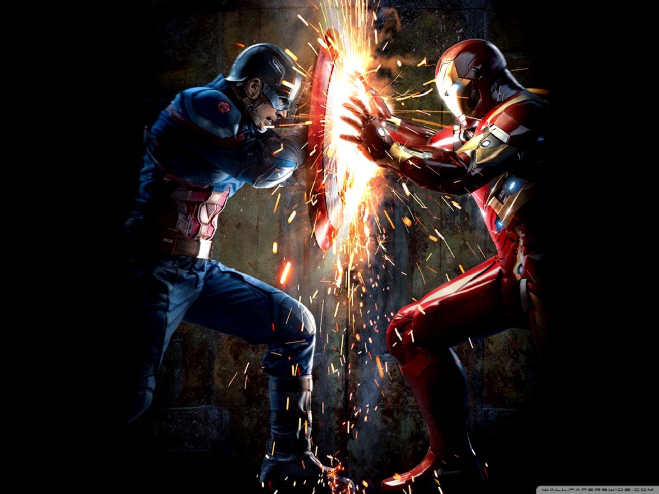 Free download Captain America Iron Man Wallpaper Wallpaper