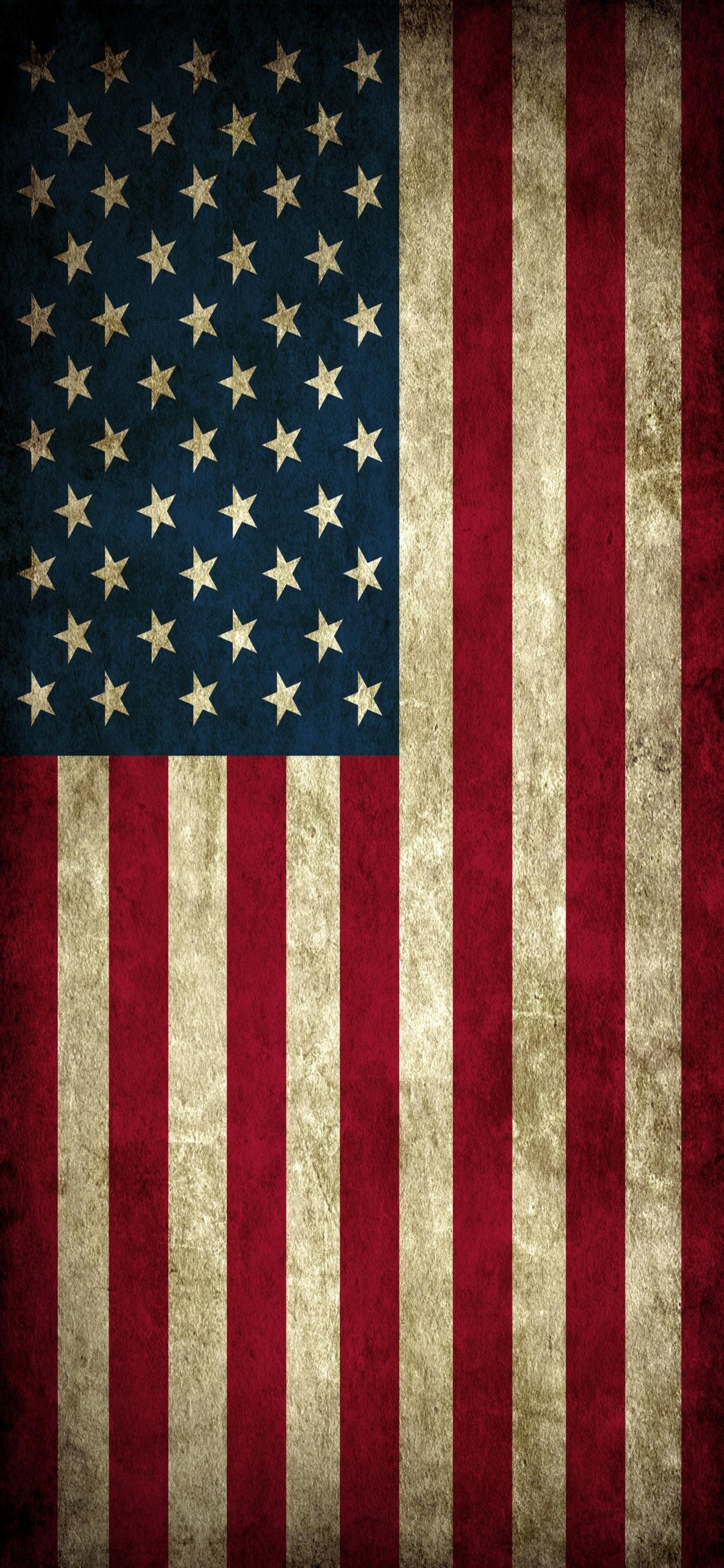 American Flag Wallpaper 1440 x 3120