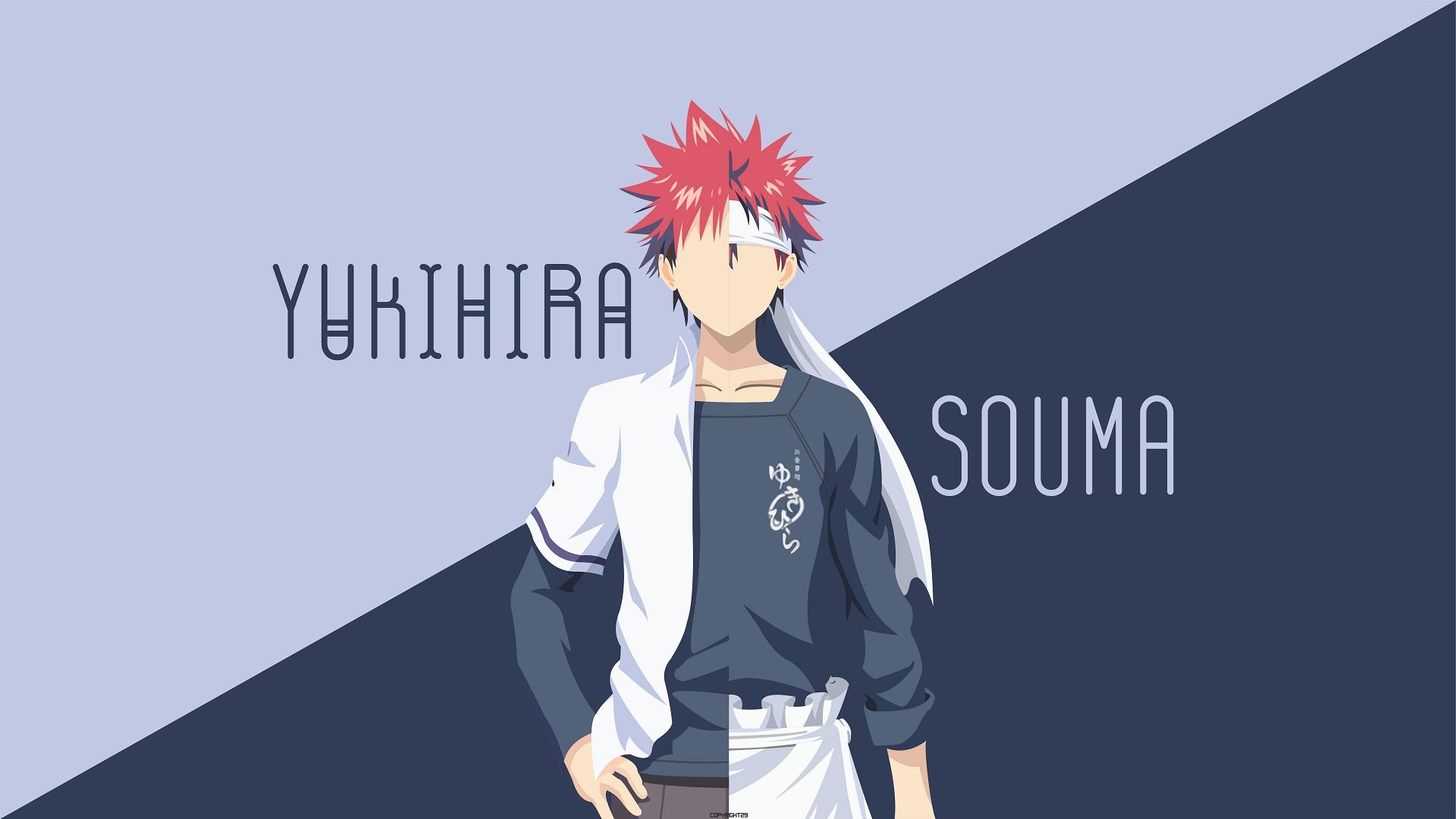 Soma Yukihira, anime, food wars, guys, new anime, HD phone wallpaper