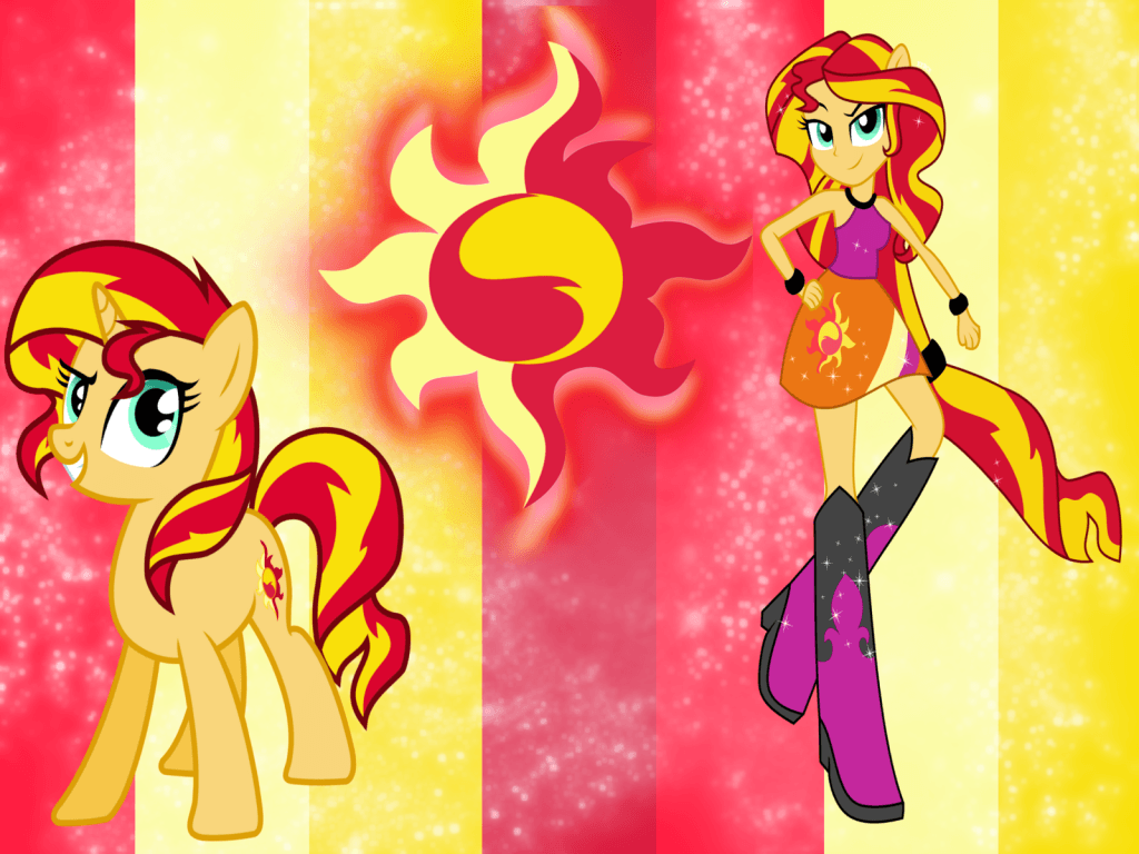 Sunset Shimmer Wallpaper Fan Art