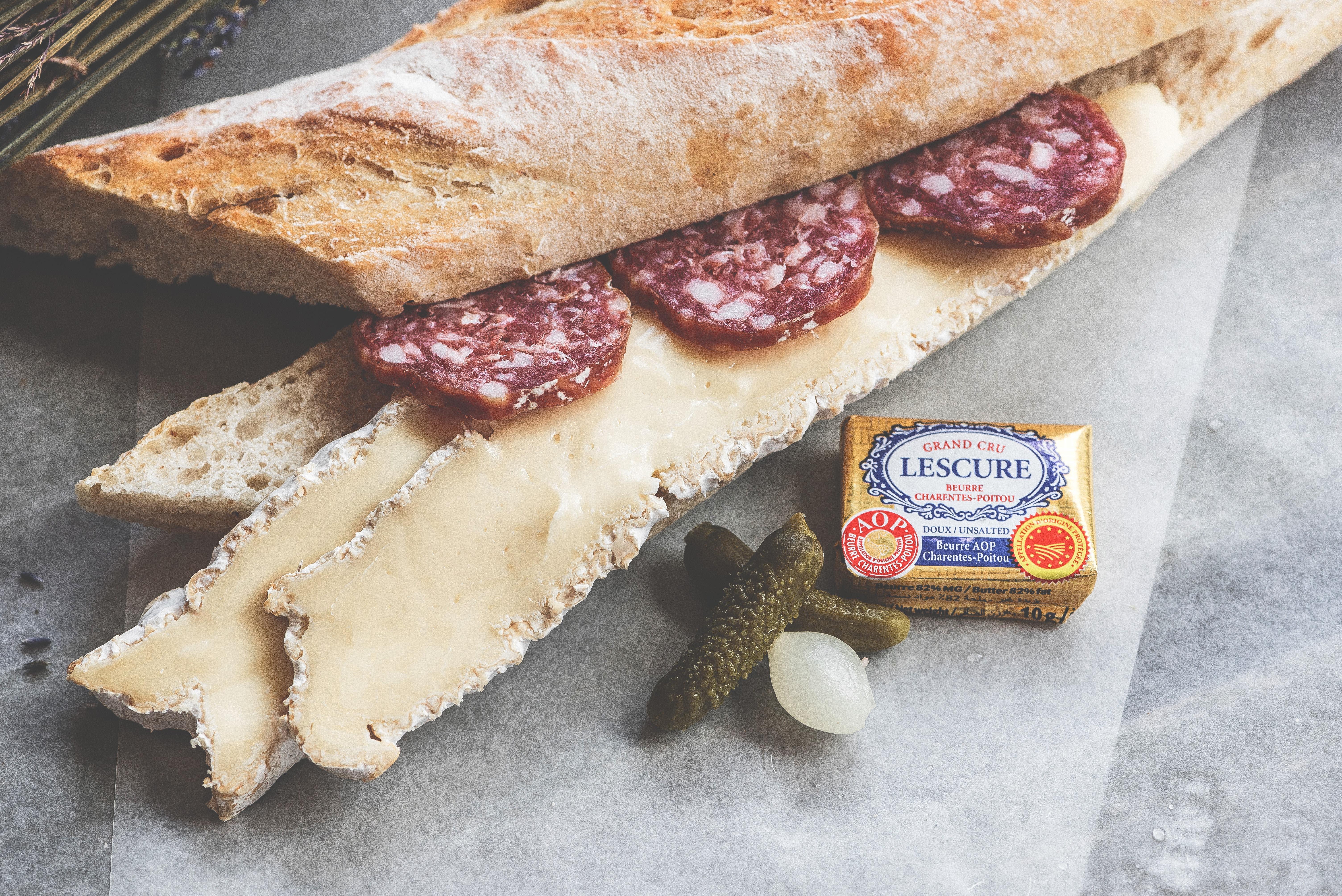 6016x4016 #butty, #picnic, #food, #french cuisine, #lescure, #cucumber, #brie, #france, #camembert, #salami, #butter, #sandwich, #cheese, #Creative Commons image, #bread, #meal, #baguette, #sausage, #gherkin, #french cheese, #breakfast. Mocah