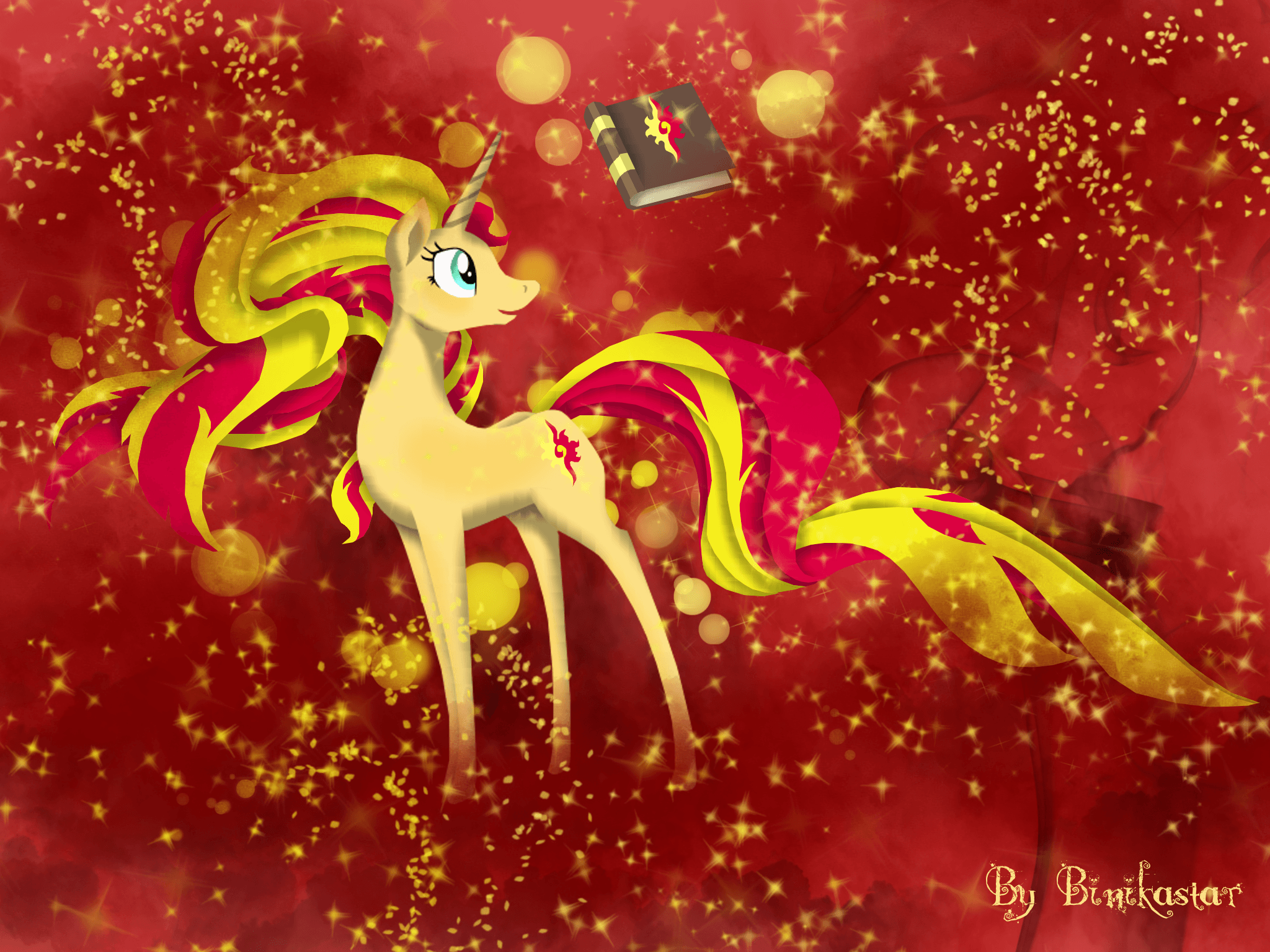 Shimmer Wallpaper. Sunset Shimmer