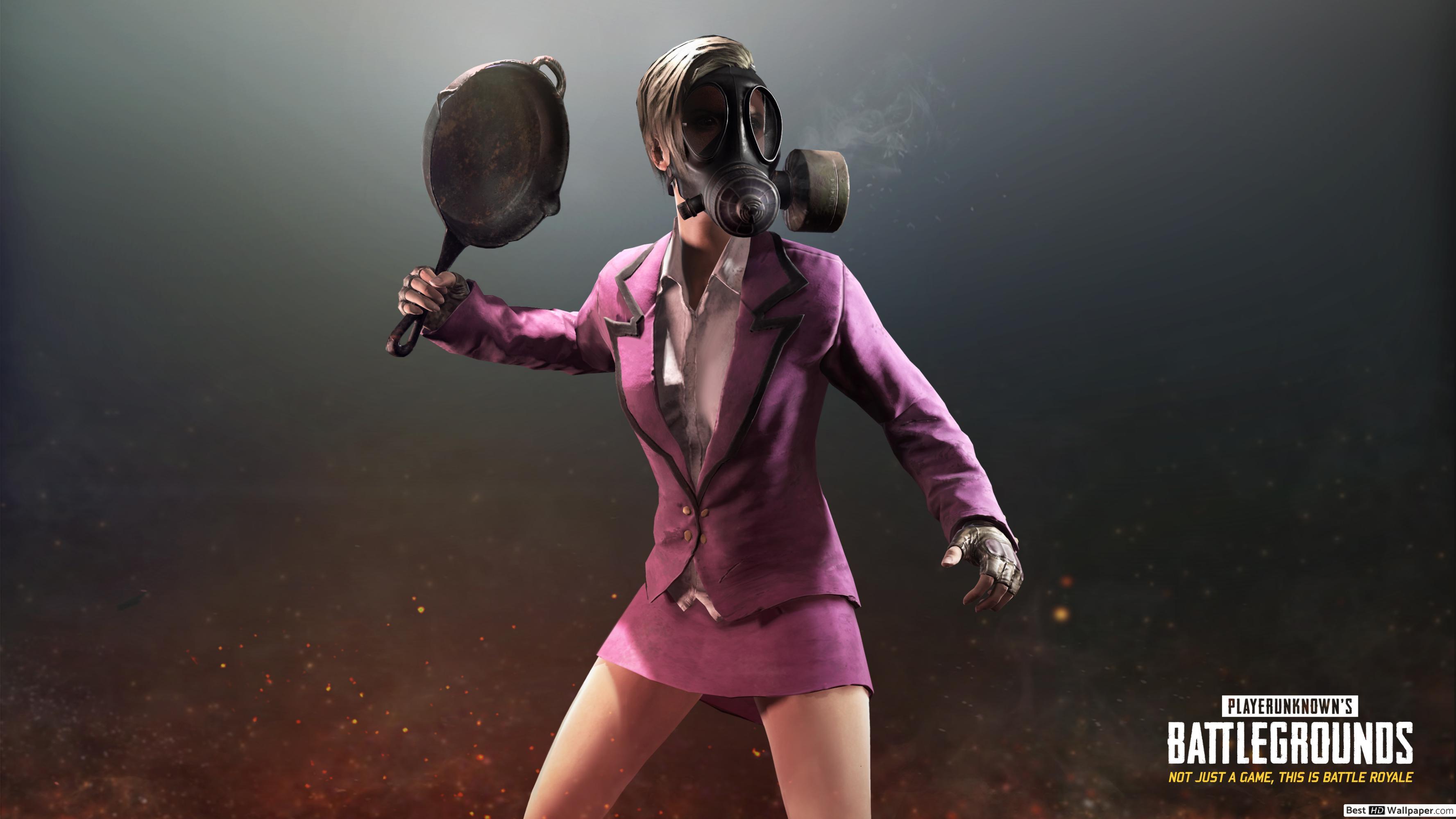 Pubg, Playerunknown's Battlegrounds -Pan- Girl Character HD