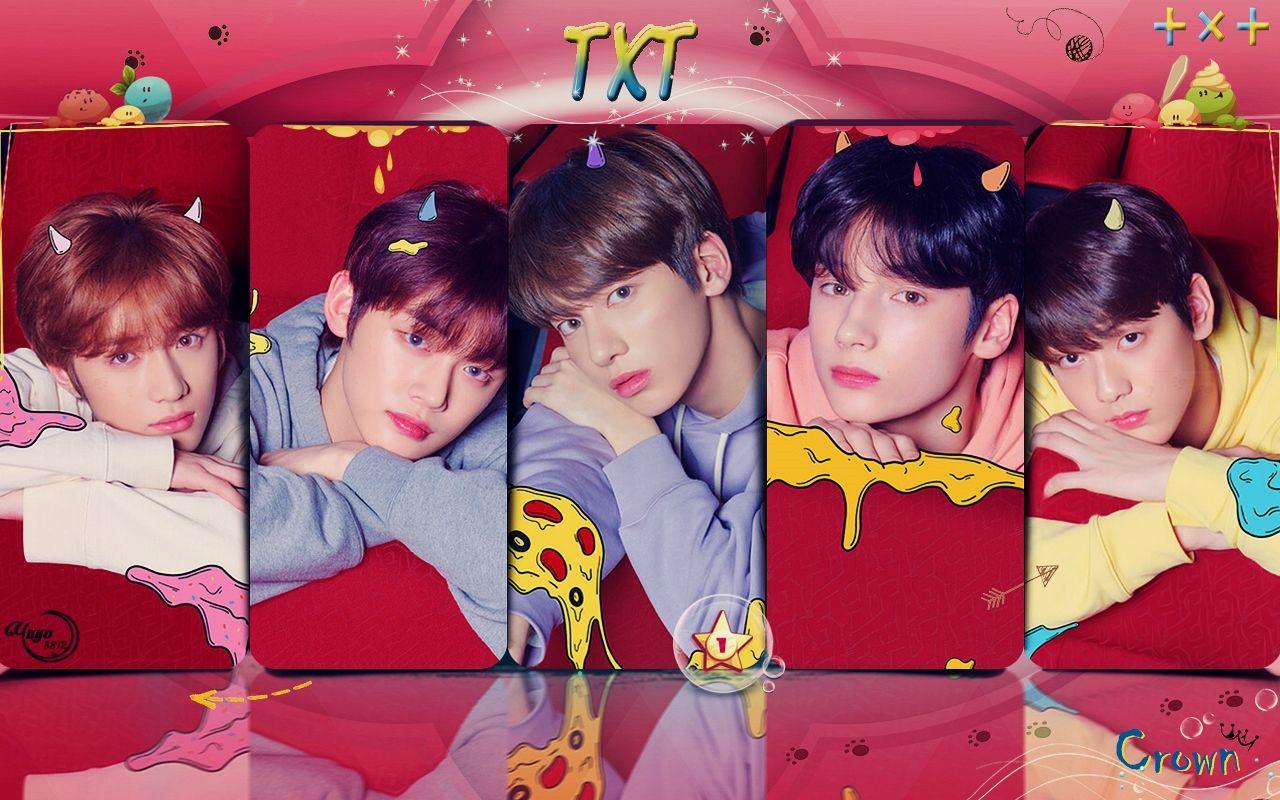TXT CROWN /WALLPAPER/. Pls make sure to follow me before u save it ♡ find more on my account ♡.#crown #debut #e. Wallpaper, Kpop wallpaper, Aesthetic wallpaper
