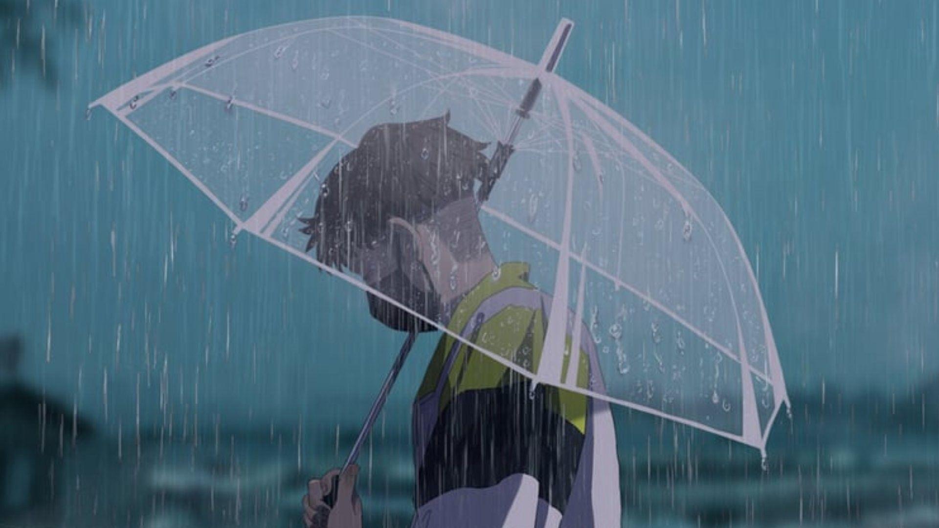 Mobile wallpaper: Anime, Rain, Hōtarō Oreki, Hyouka, 1380881 download the  picture for free.