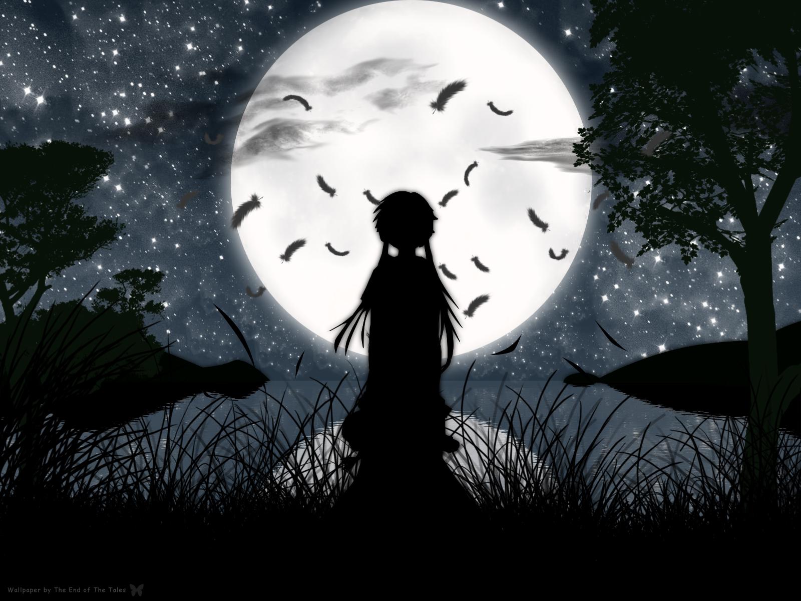 Night Sky Anime Wallpaper Stock Photo, Picture and Royalty Free Image.  Image 206808817.