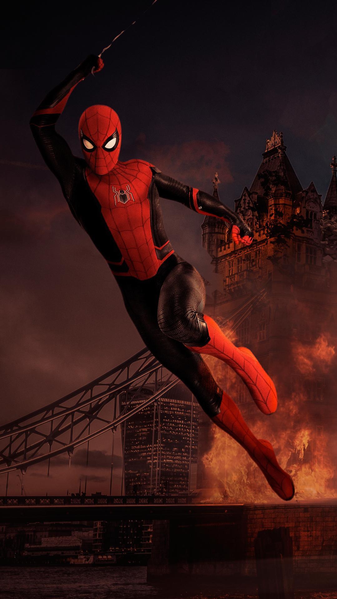 Spider Man Mobile Wallpaper Form The Movie Far From Home Mobile Walls