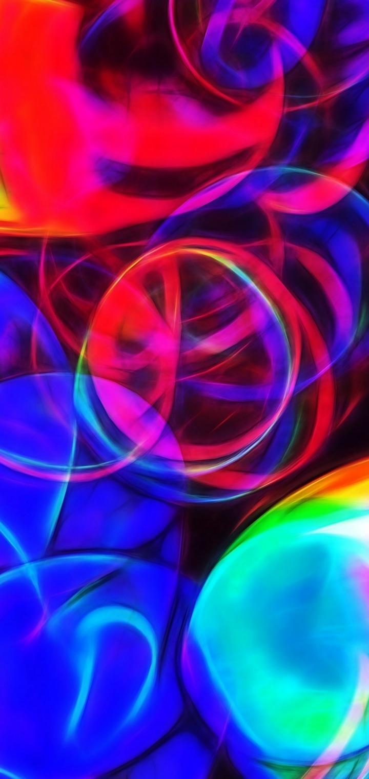 Wallpaper abstract. Screen wallpaper. 720x1520