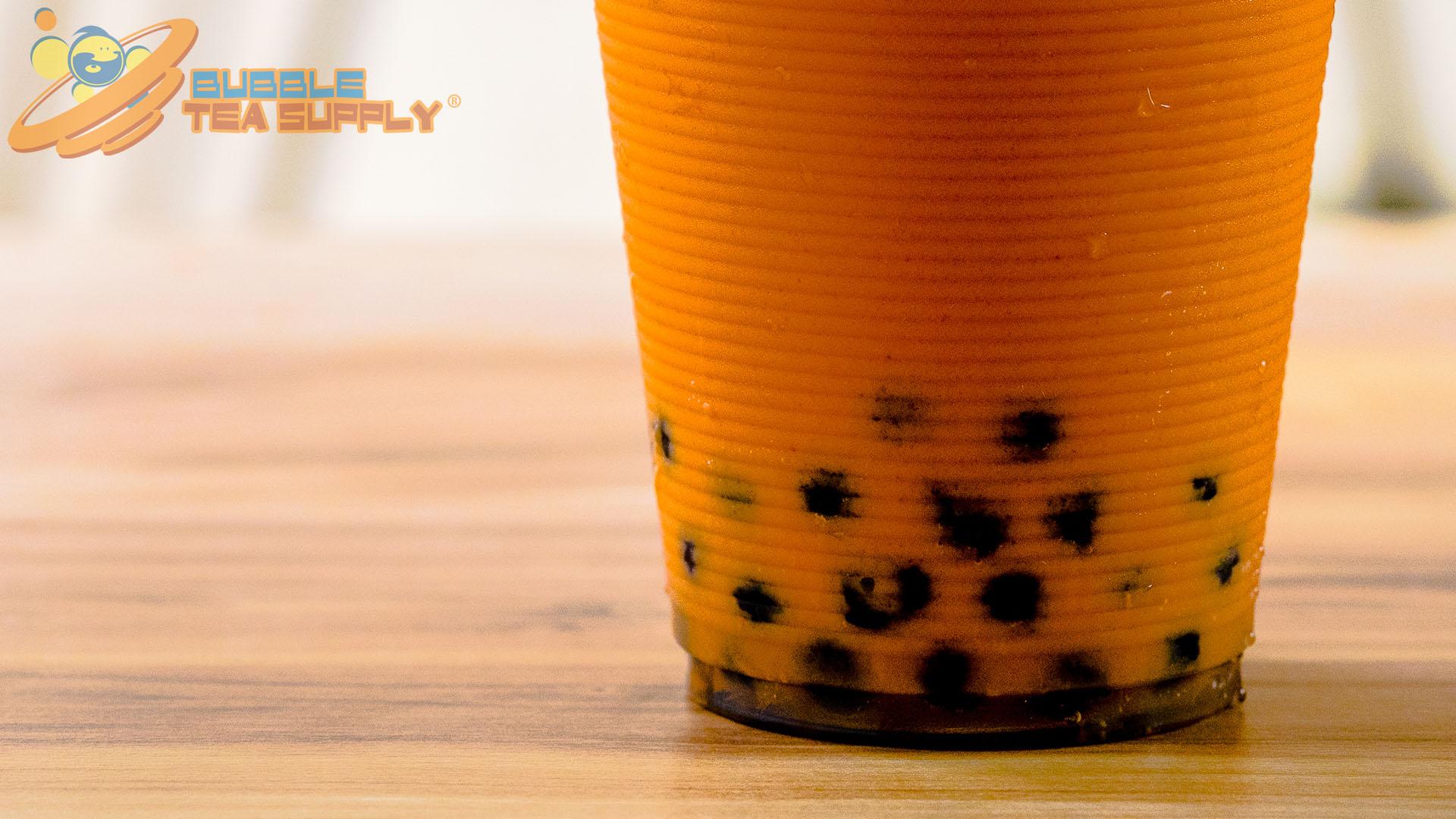 How to Make Instant Thai Tea Bubble Tea with Boba Tapioca Pearls