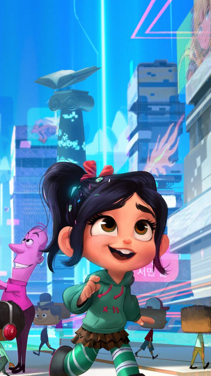 1280x2120 Vanellope Von Schweetz Fan Art iPhone 6 HD 4k Wallpapers Images  Backgrounds Photos and Pictures