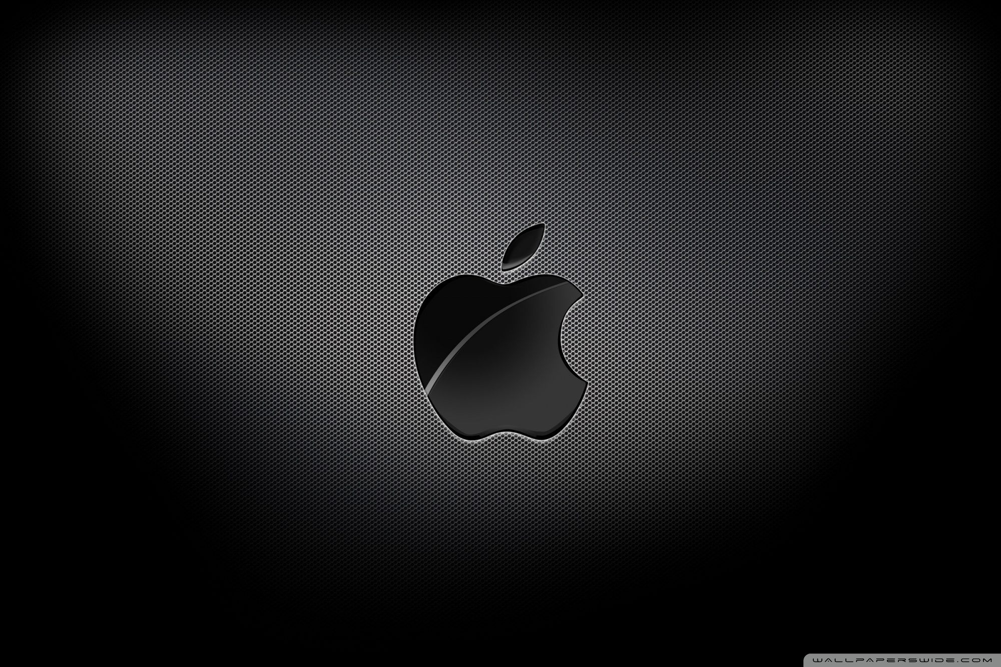 Apple Black Background Ultra HD Desktop Background Wallpaper