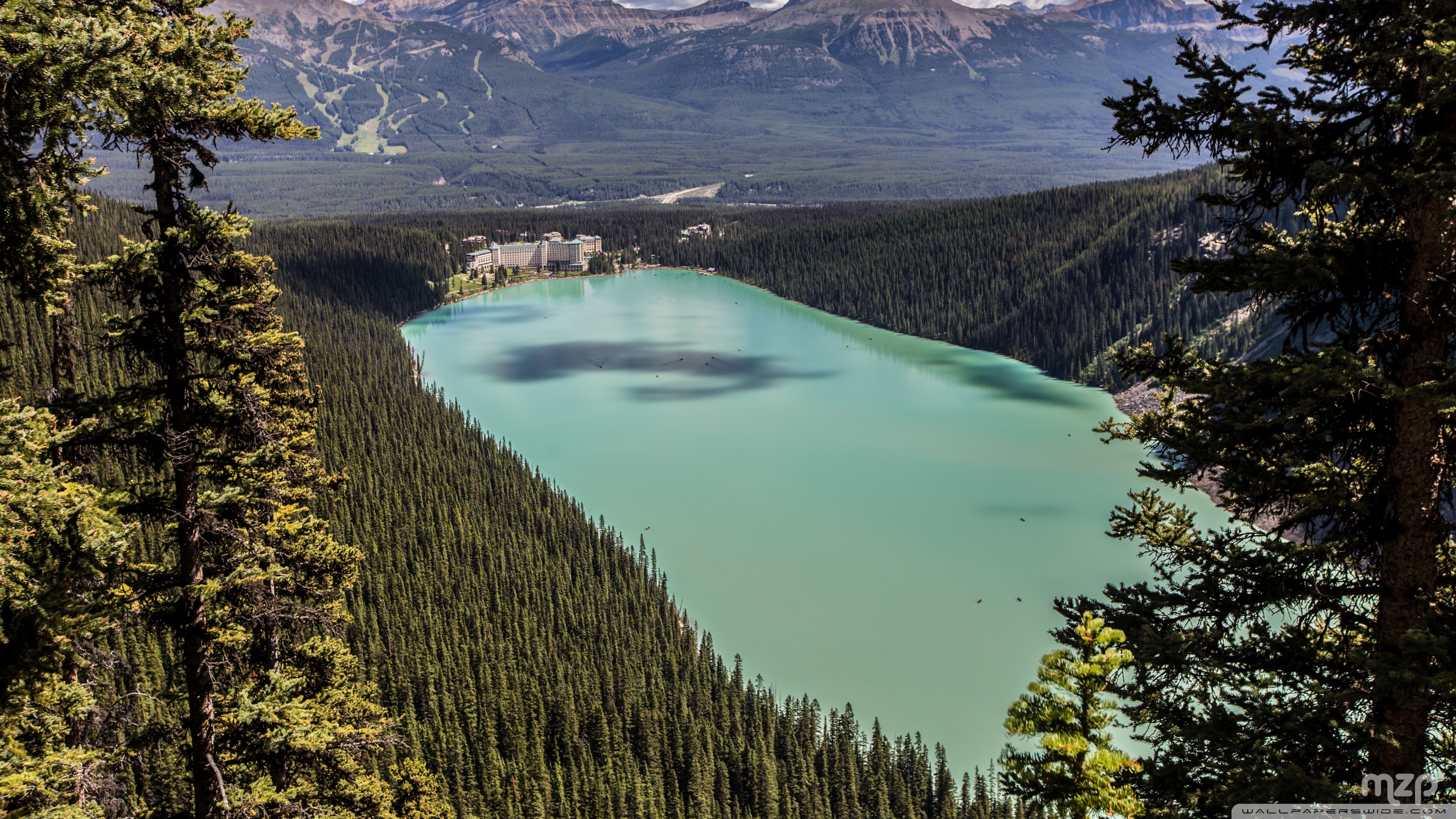 Lake Louise, Alberta, Canada Ultra HD Desktop Background