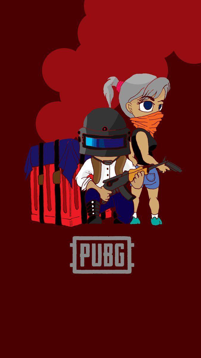 PUBG Cute Couple Cartoon Wallpaper. Cartoon wallpaper, Cute couple cartoon, Cartoon wallpaper hd