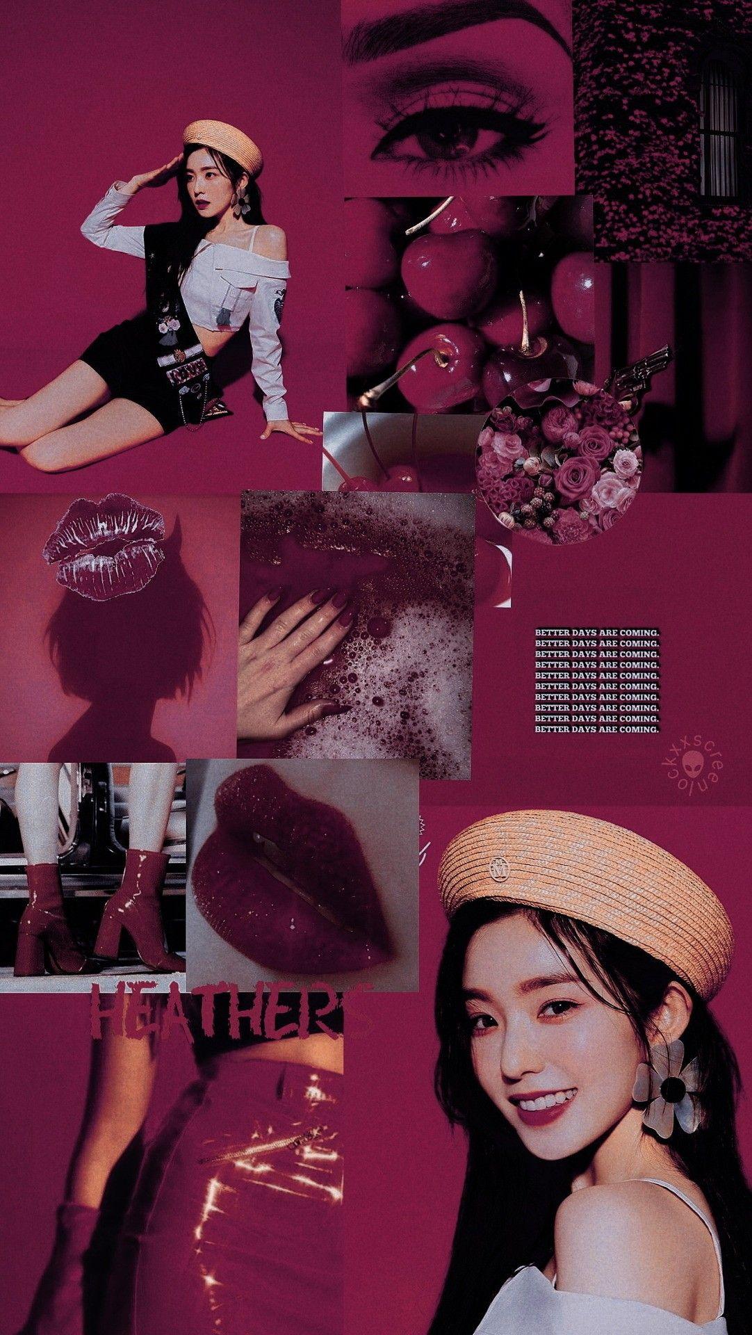 Red Velvet Irene Aesthetic Wallpaper. Papel de