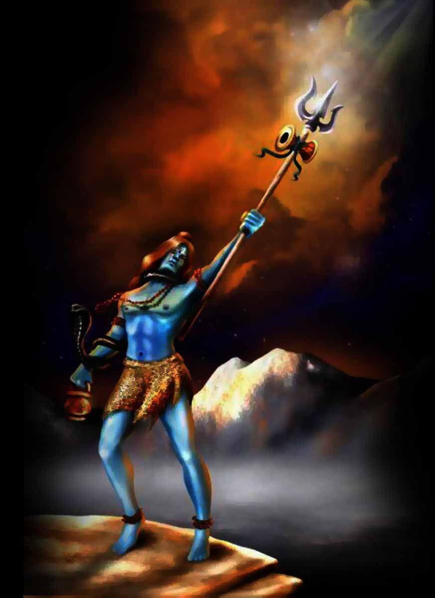 Lord Shiva Animated Wallpaper For Mobile Image