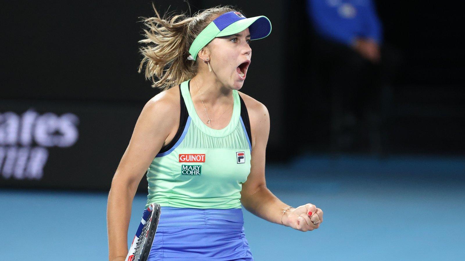Australian Open: Sofia Kenin Defeats Garbiñe Muguruza