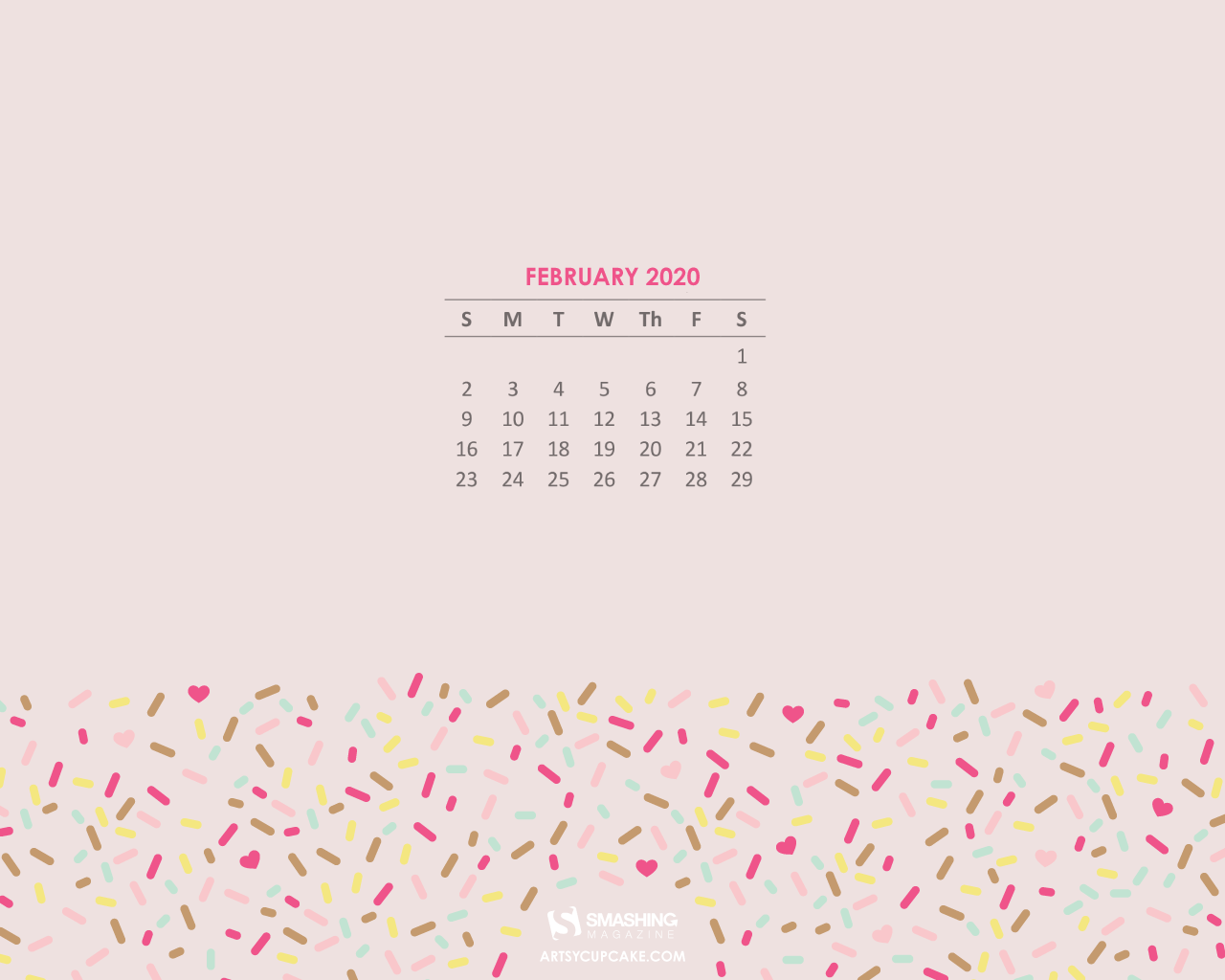 Days Of February (2020 Wallpaper Edition)