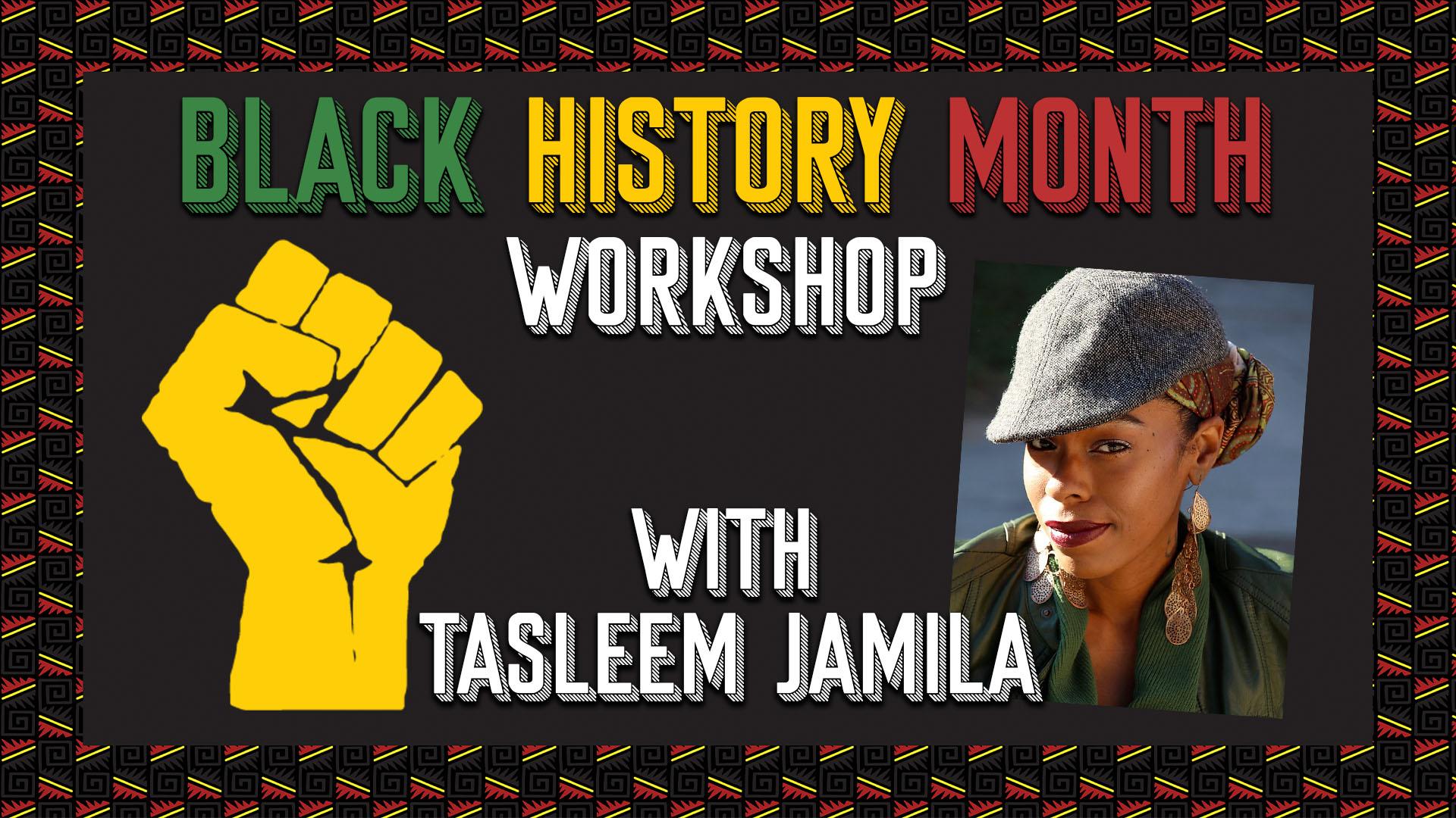 Black History Month Workshop