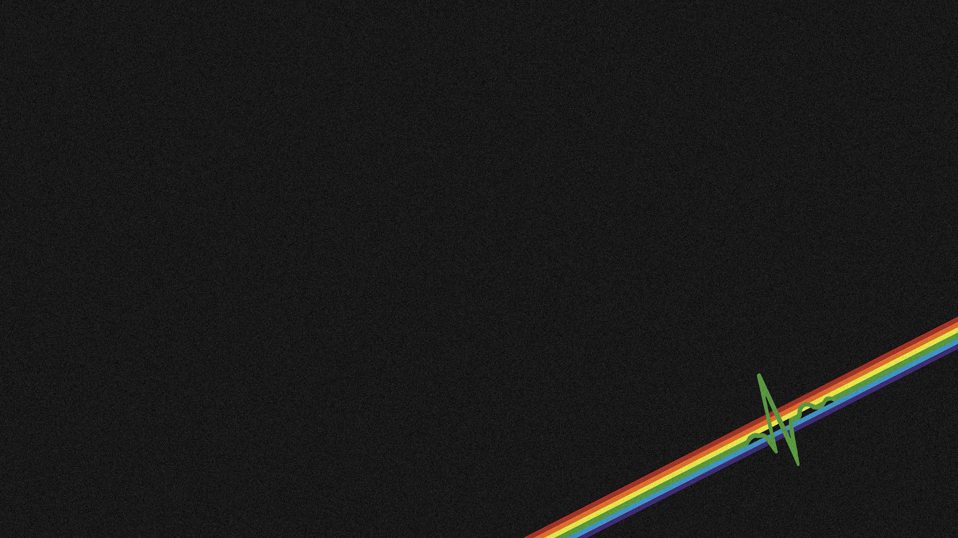 I made this minimalist Dark Side of the Moon wallpaper. Thought