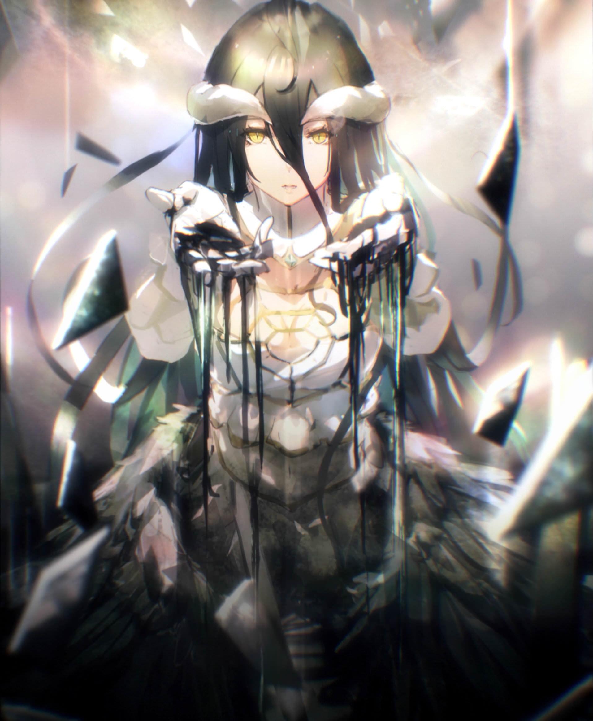 Albedo from Overlord, Overlord (anime), Albedo (OverLord) HD wallpaper