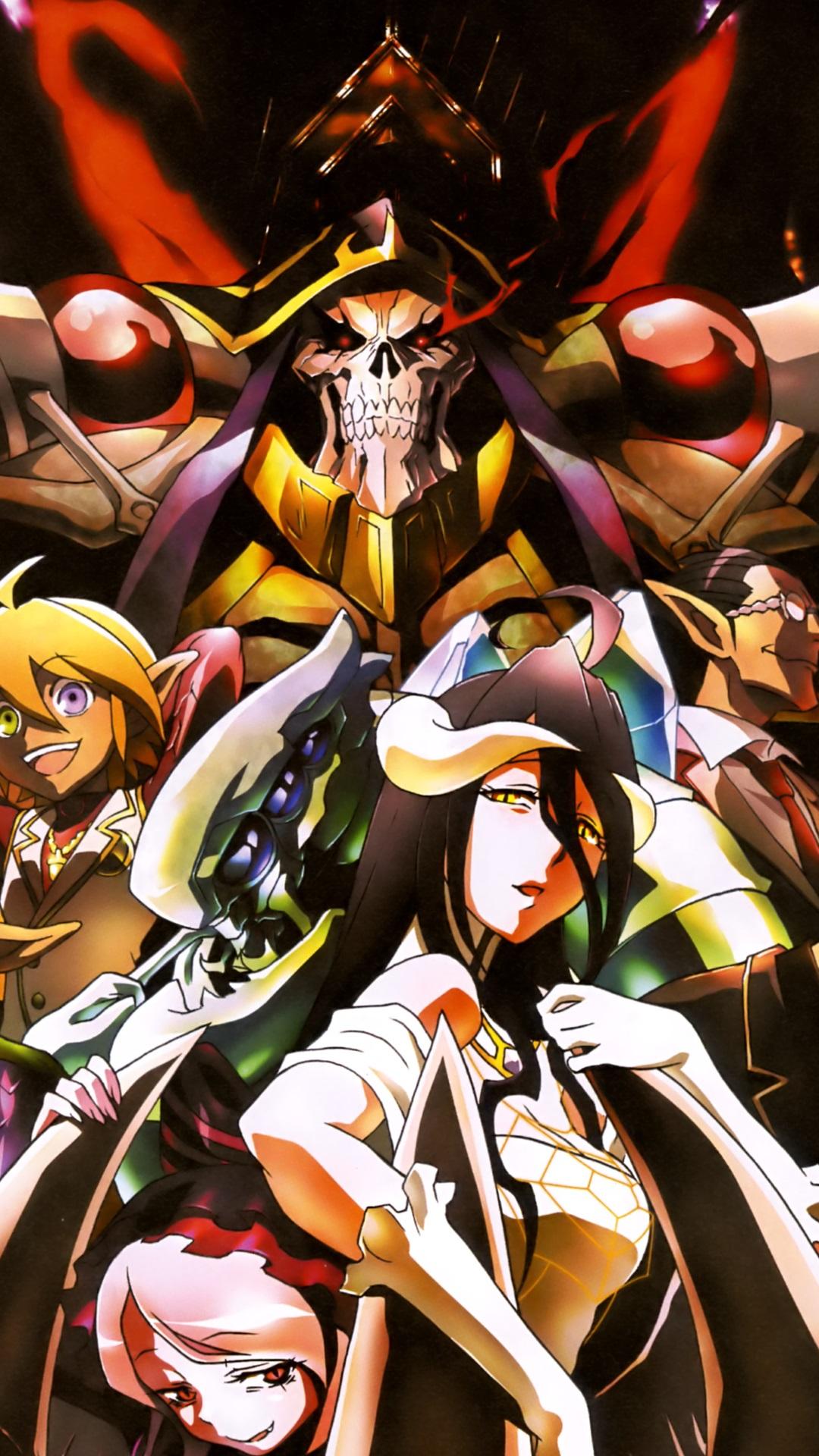 Overlord anime wallpaper for smartphones