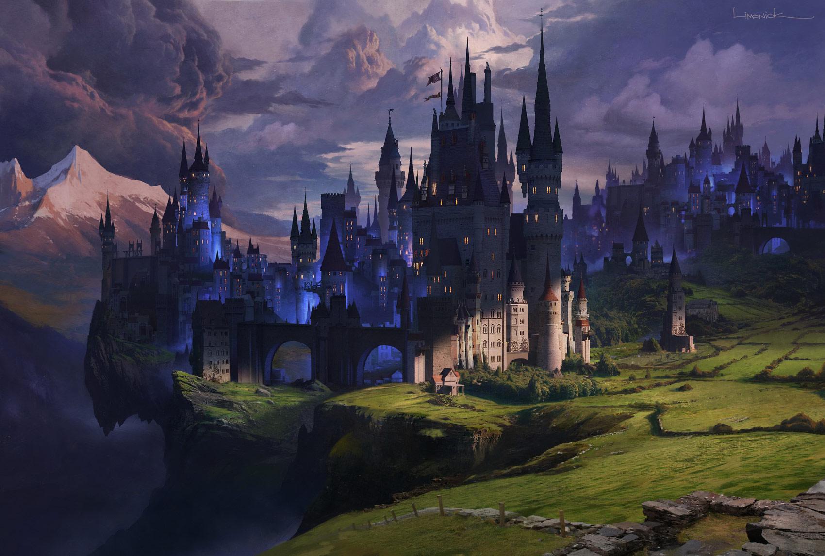 Fantasy Dark Kingdom Wallpaper & Background