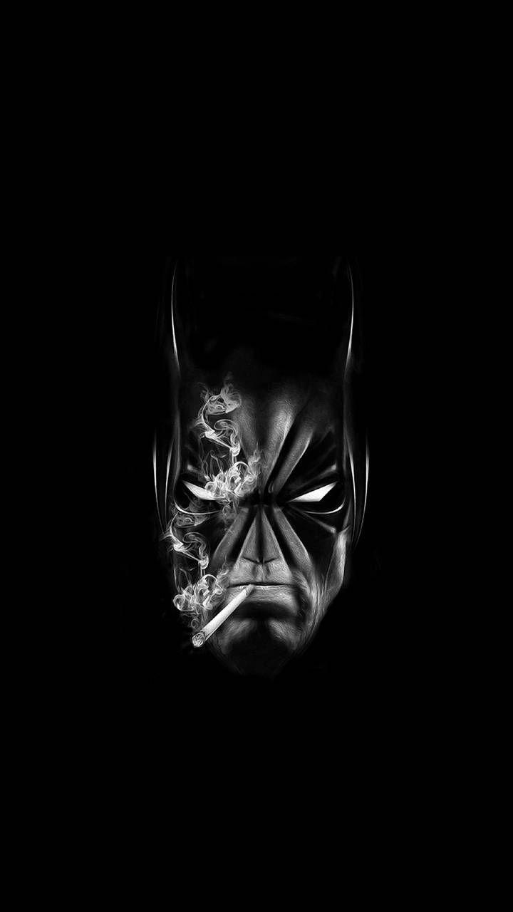 Batman, amoled, batman logo, black, dark, edge, gris, HD phone wallpaper |  Peakpx