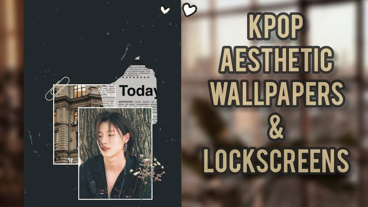 kpop aesthetic wallpaper & lockscreen PicsArt edit tutorial