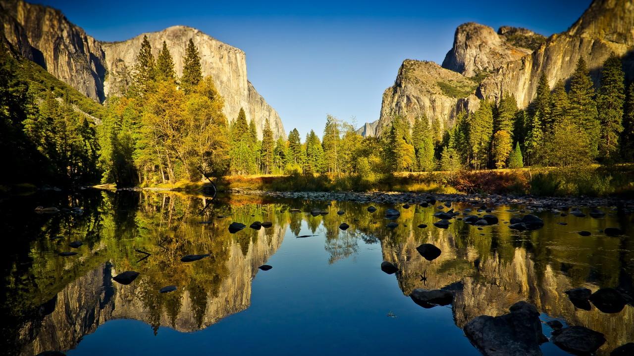 Wallpaper Yosemite Valley, Yosemite National Park