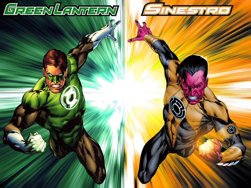 Green Lantern vs Sinestro
